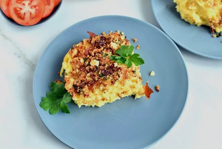 Step 16 - Baked Mashed Potatoes with Cheese