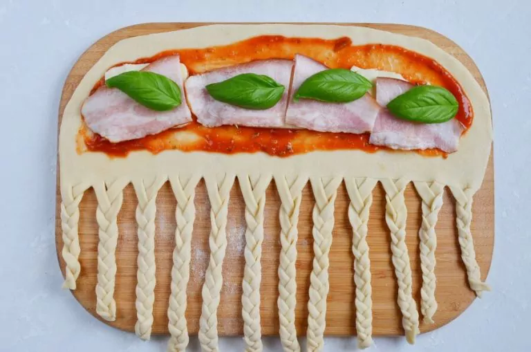 Step 8 - Braided Pizza Bread