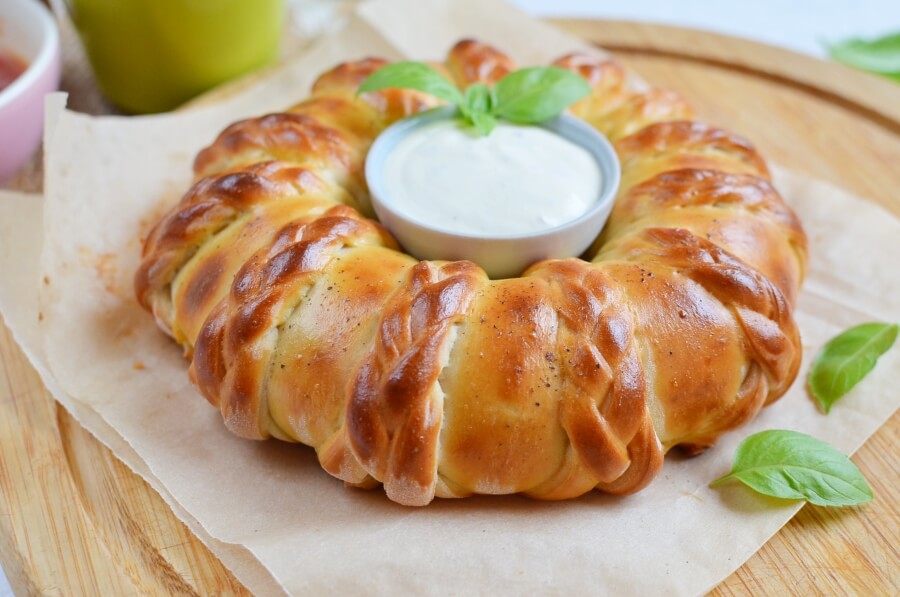 Braided Pizza Bread Recipe Cook.me Recipes