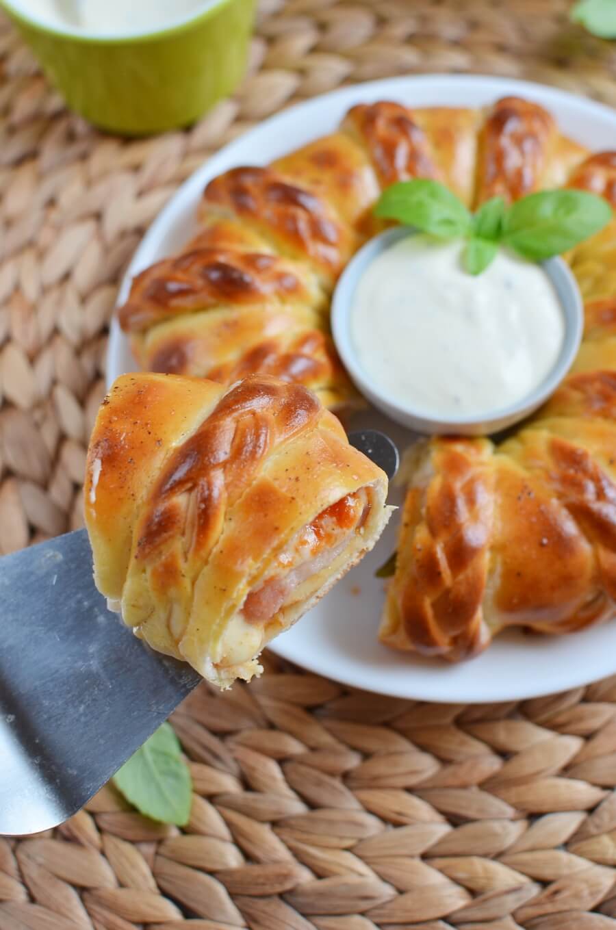 Braided Pizza Bread Recipe Cook.me Recipes