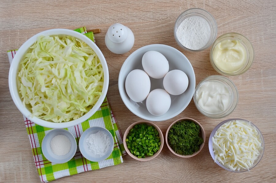 Ingridiens for Cabbage Casserole