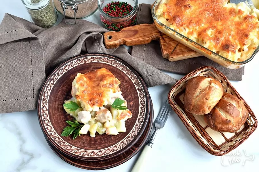 Cauliflower Sausage Casserole
