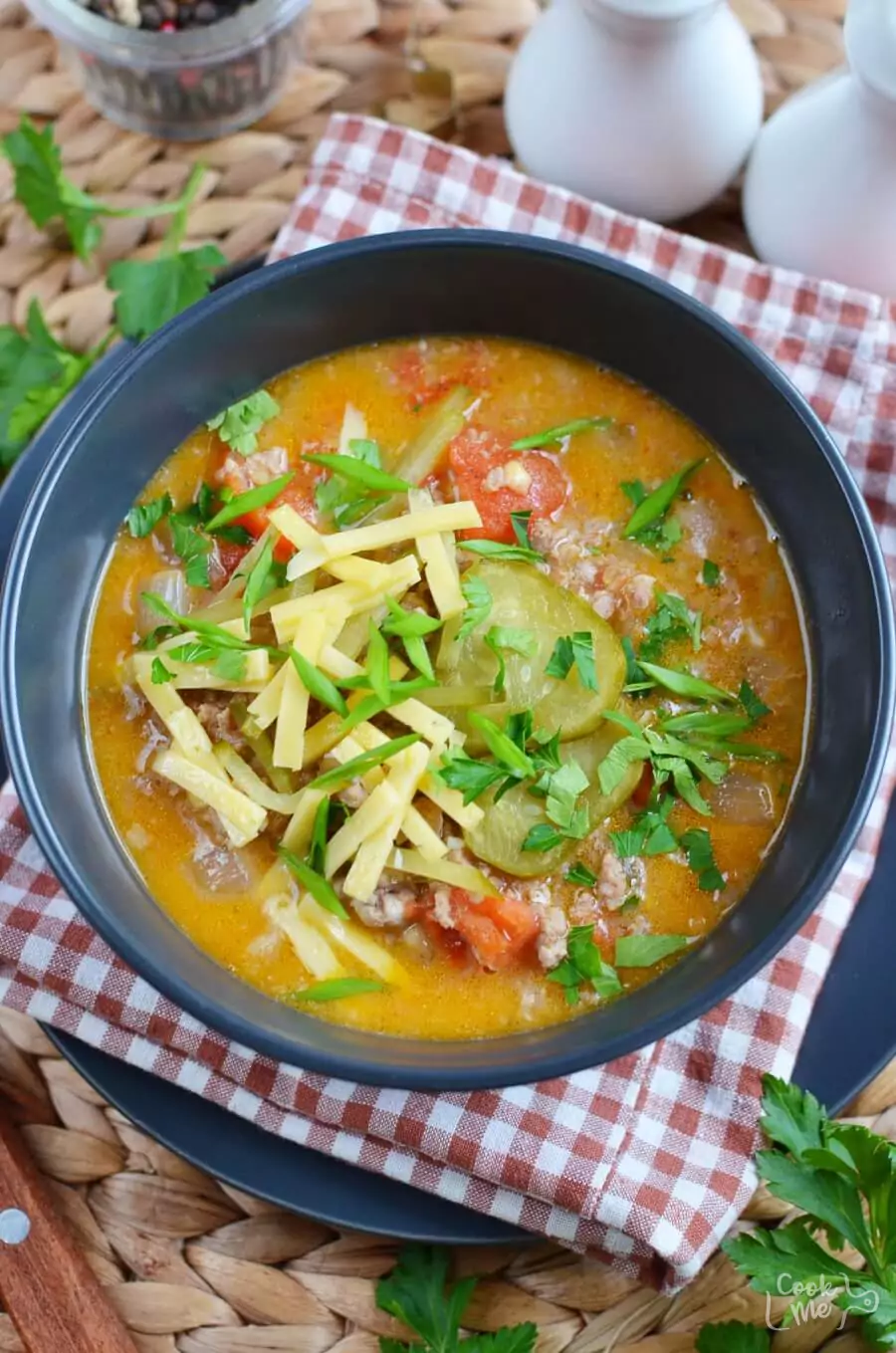 Cheeseburger Soup