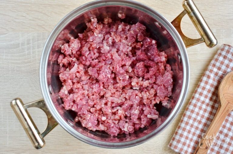 Step 1 - Cheeseburger Soup