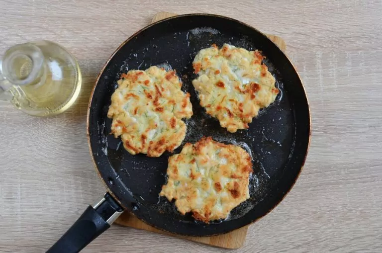 Step 4 - Cheesy Chicken Fritters
