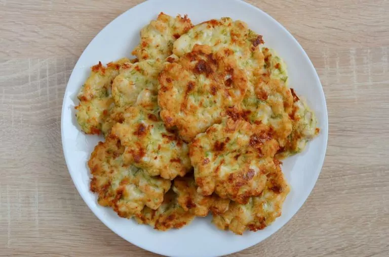 Step 4 - Cheesy Chicken Fritters