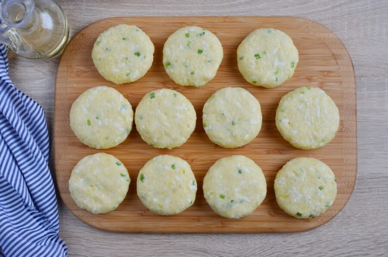 Step 2 - Cheesy Mashed Potato Pancakes