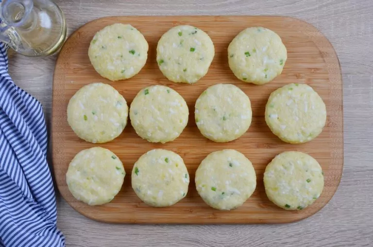 Step 2 - Cheesy Mashed Potato Pancakes