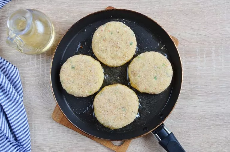 Step 5 - Cheesy Mashed Potato Pancakes
