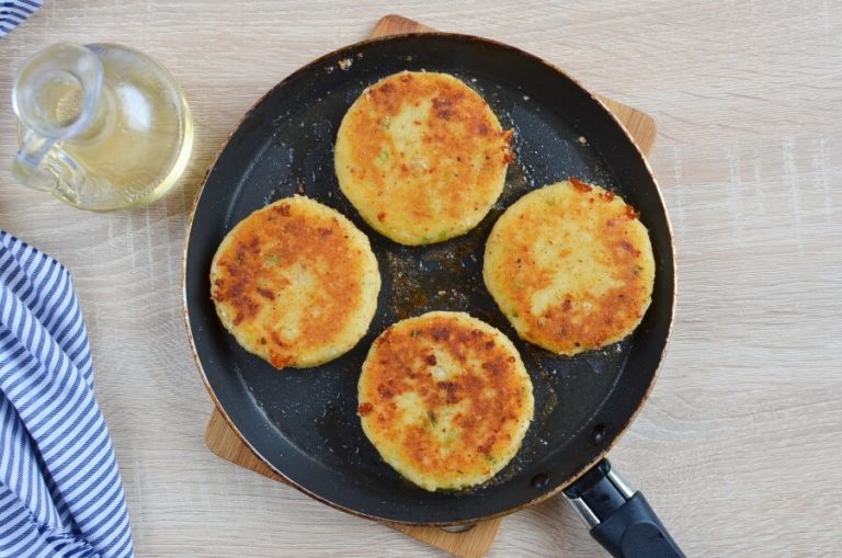 Step 5 - Cheesy Mashed Potato Pancakes