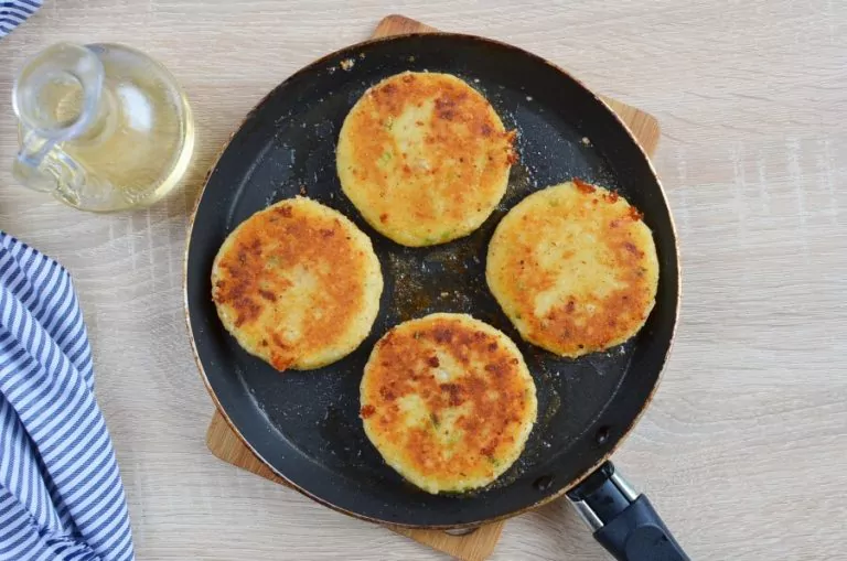 Step 5 - Cheesy Mashed Potato Pancakes