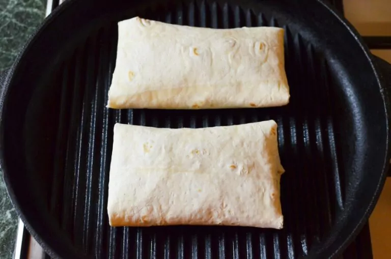 Step 5 - Chicken Ranch Wraps