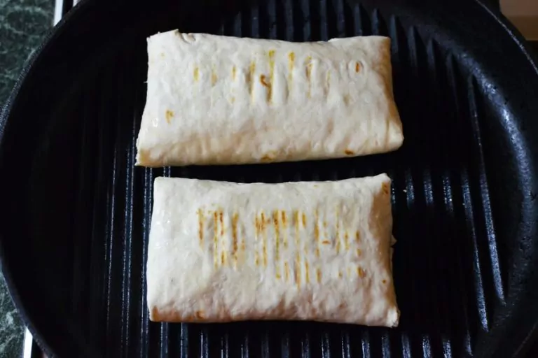 Step 5 - Chicken Ranch Wraps