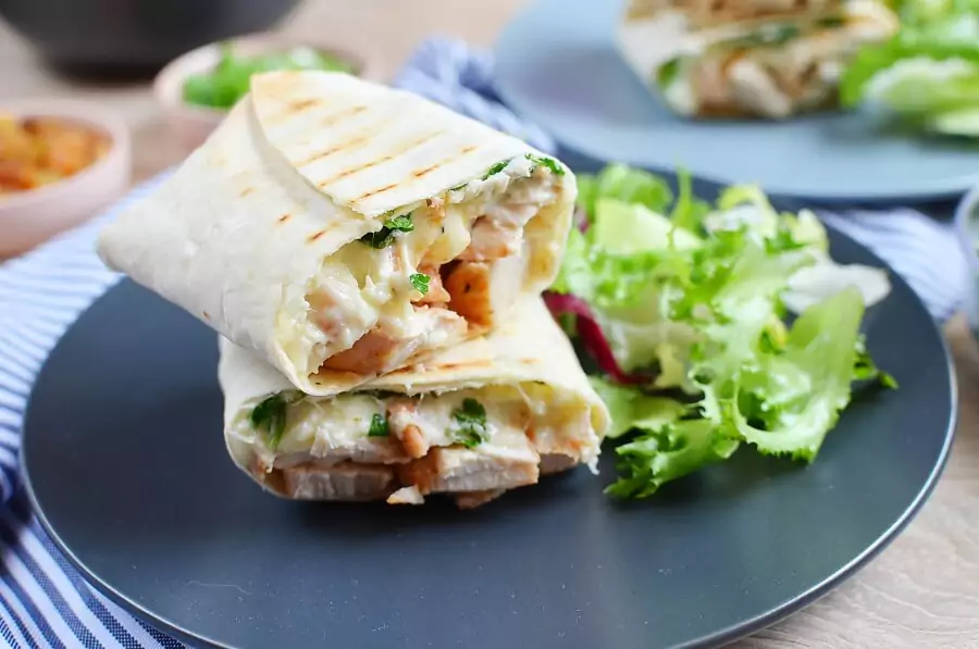Chicken Ranch Wraps
