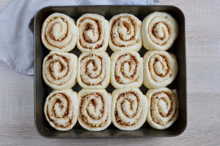 Step 12 - Cinnamon Rolls with Nuts