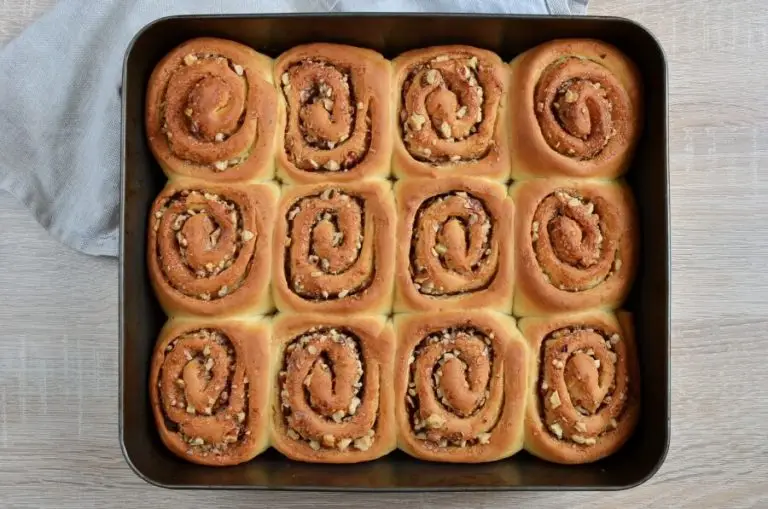 Step 14 - Cinnamon Rolls with Nuts