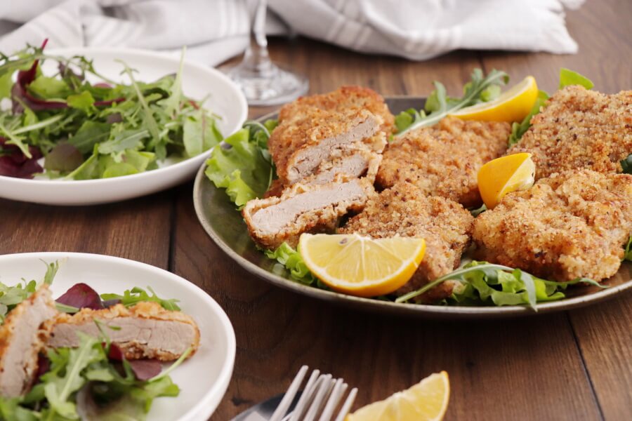 Classic Breaded Veal Cutlets