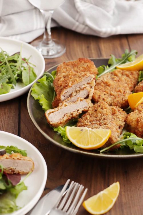 Classic Breaded Veal Cutlets