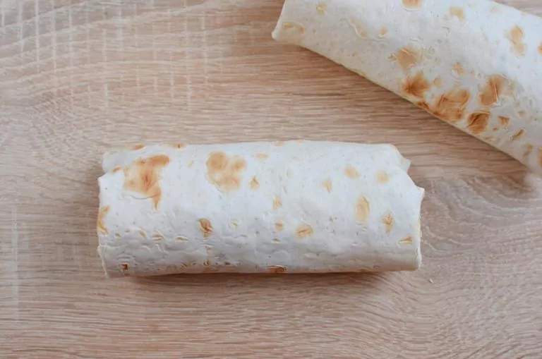 Step 3 - Coronation Chicken Salad Wraps