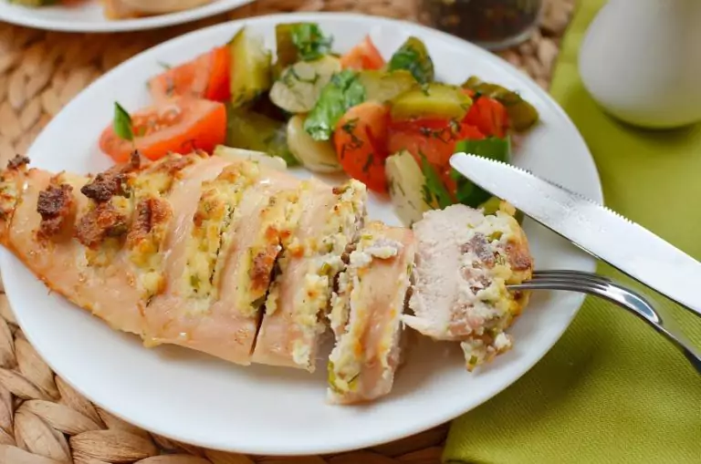 Step 8 - Creamy Keto Bacon Hasselback Chicken