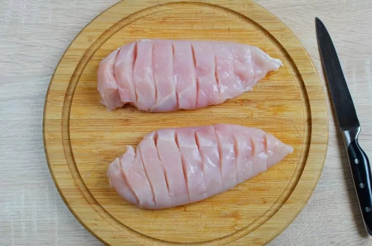 Step 1 - Creamy Keto Bacon Hasselback Chicken