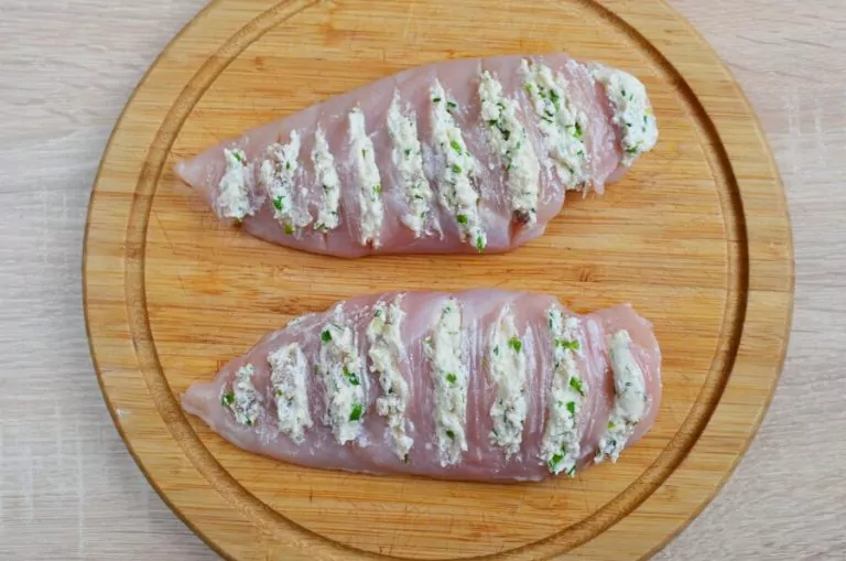 Step 6 - Creamy Keto Bacon Hasselback Chicken