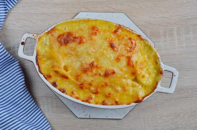 Step 7 - Creamy Pumpkin and Cheddar Scalloped Potatoes