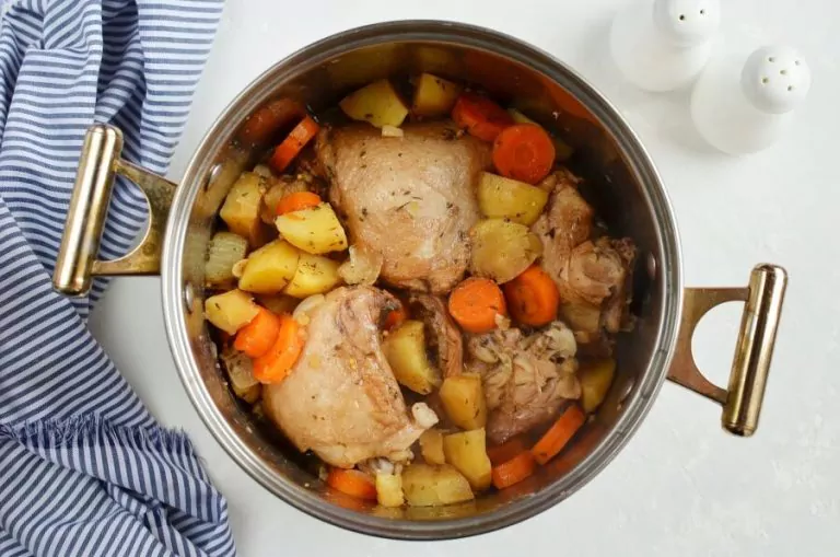 Step 4 - Crockpot Balsamic Chicken and Vegetables