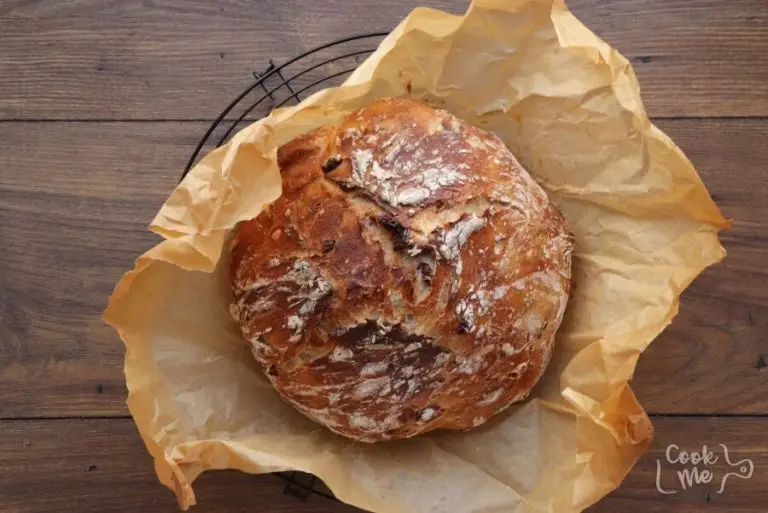 Step 6 - Crusty Cranberry Nut No Knead Bread