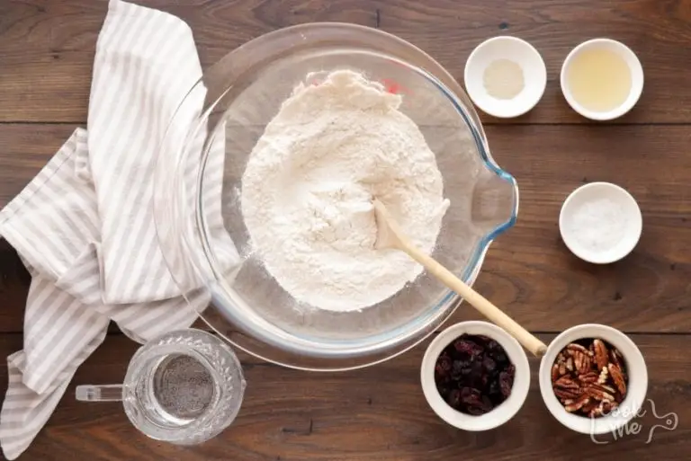 Step 1 - Crusty Cranberry Nut No Knead Bread
