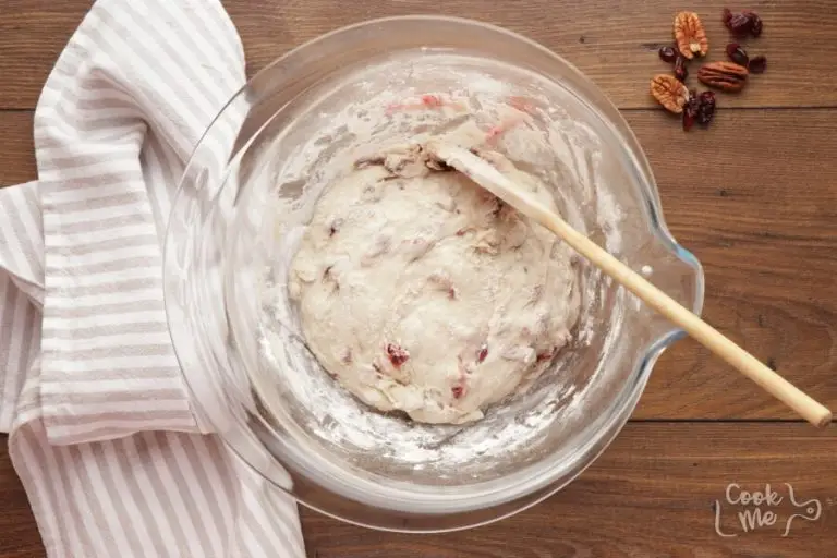 Step 1 - Crusty Cranberry Nut No Knead Bread