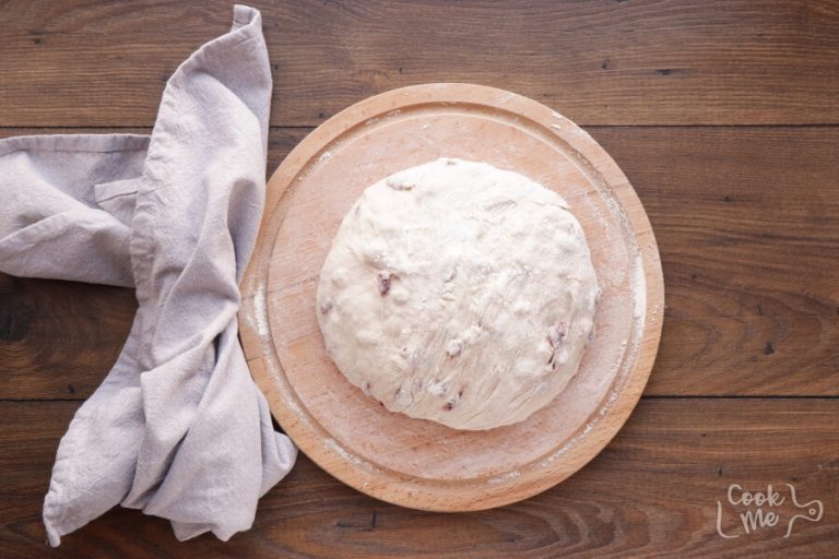 Step 2 - Crusty Cranberry Nut No Knead Bread