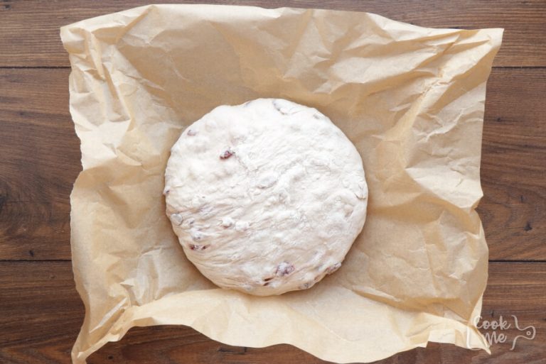 Step 2 - Crusty Cranberry Nut No Knead Bread