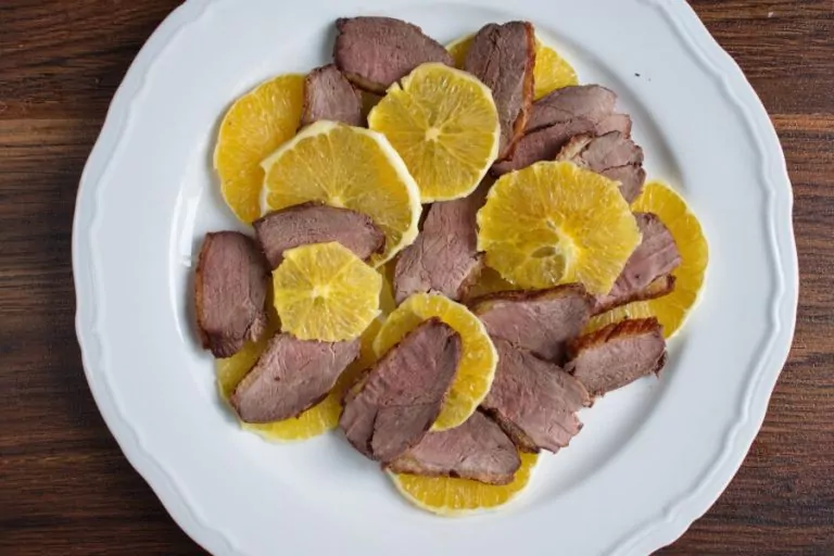 Step 6 - Duck and Orange Salad