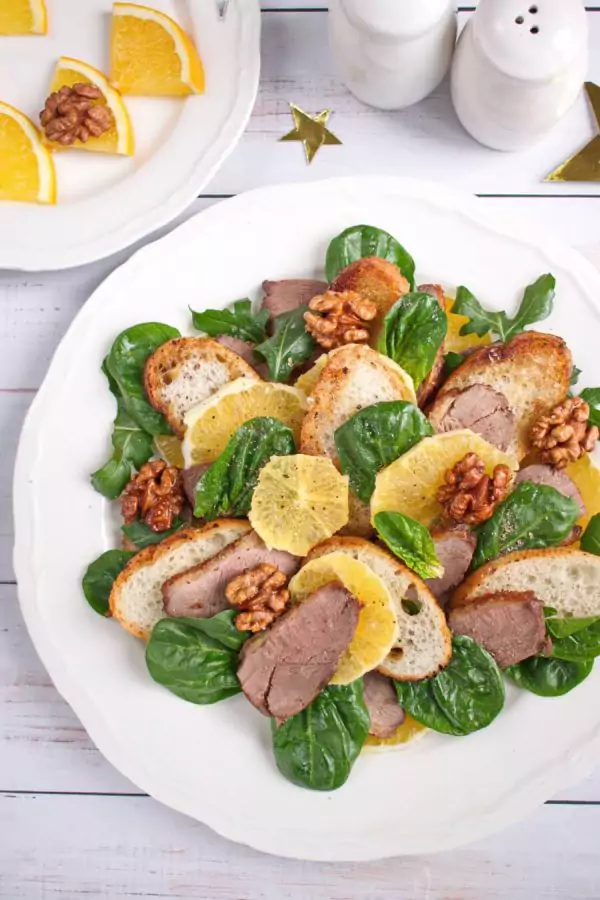 Duck and Orange Salad