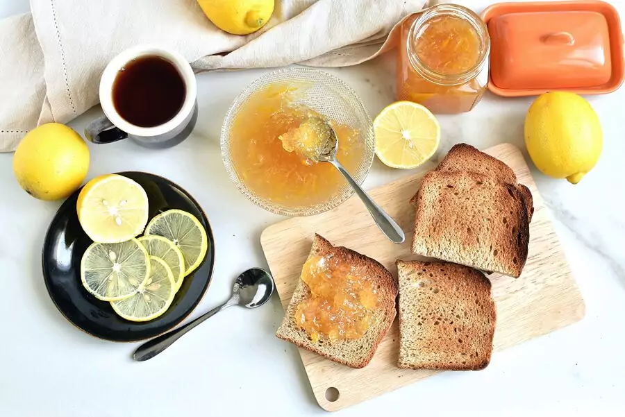 Easy Lemon Ginger Marmalade