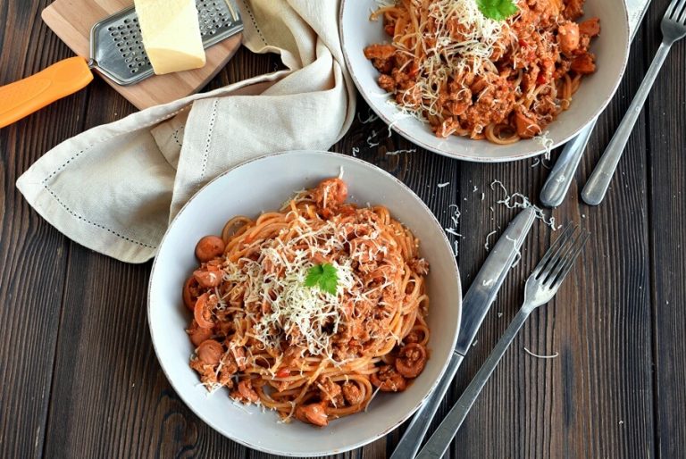 Step 8 - Filipino Spaghetti