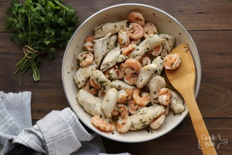 Step 6 - Garlic Chicken and Shrimp