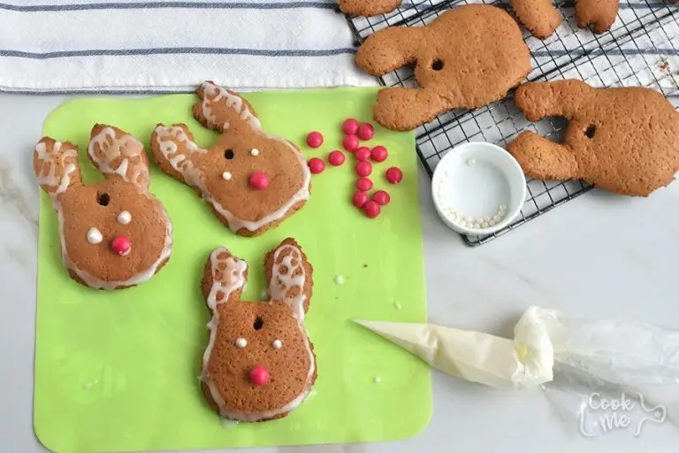 Step 14 - Gingerbread Reindeer Recipe