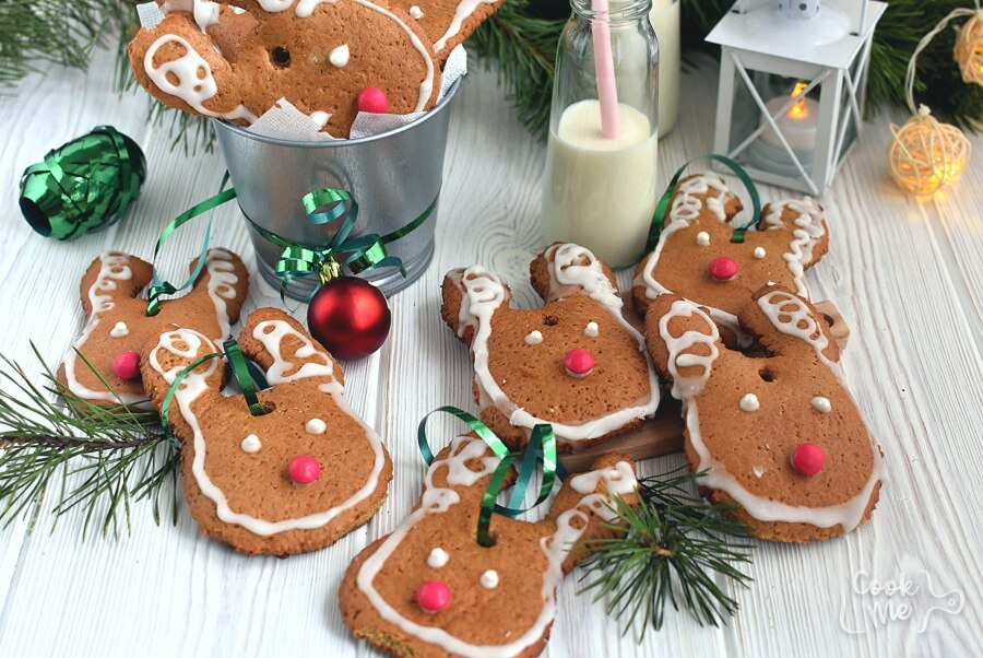 Gingerbread Reindeer Recipe-How To Make Gingerbread Reindeer-Delicious Gingerbread Reindeer