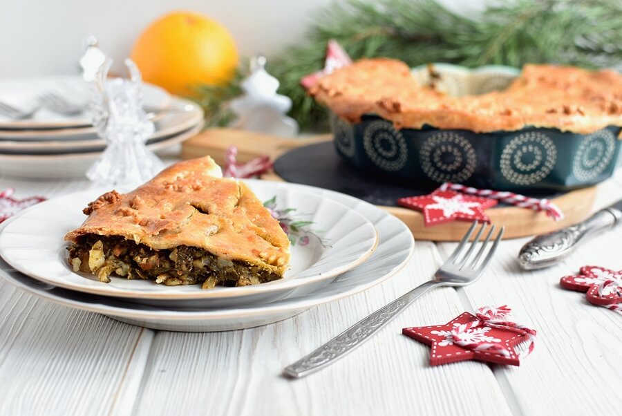 Gluten Free Curried Veggie Pie