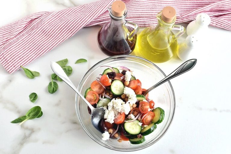 Step 3 - Greek Salad Wraps