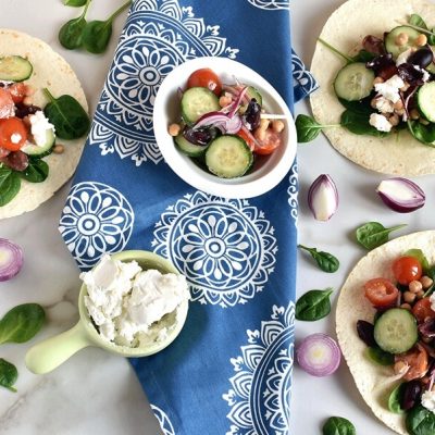 Greek Salad Wraps Recipe - Cook.me Recipes