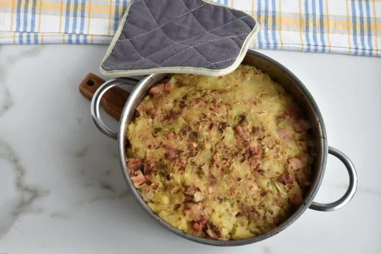 Step 7 - Ham Hock and Cabbage Hash