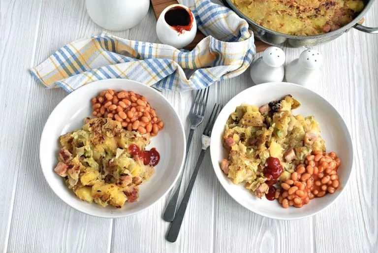 Step 8 - Ham Hock and Cabbage Hash