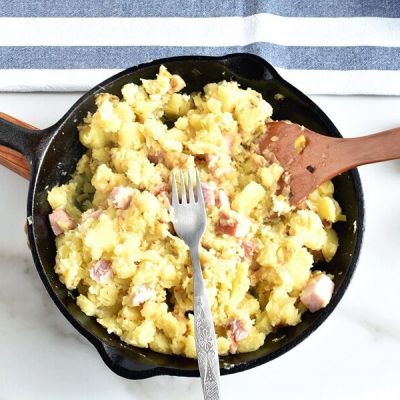 Ham & Potato Hash with Healthy ‘Fried’ Eggs recipe - step 5