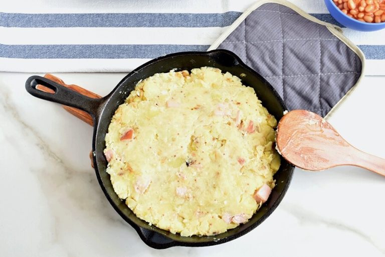Step 6 - Ham & Potato Hash with Healthy ‘Fried’ Eggs