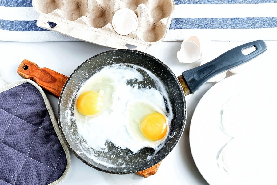 Ham & Potato Hash with Healthy ‘Fried’ Eggs recipe - step 7
