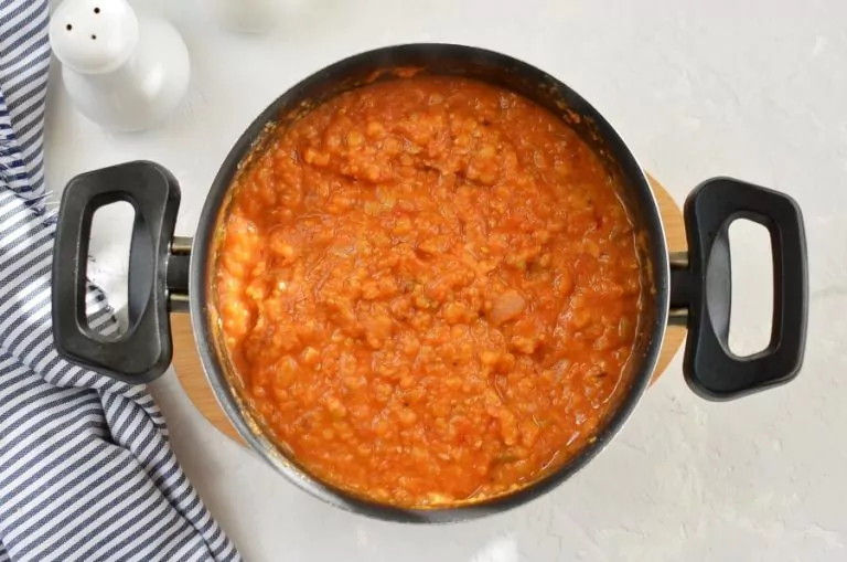 Step 5 - Hearty Lentil Chili