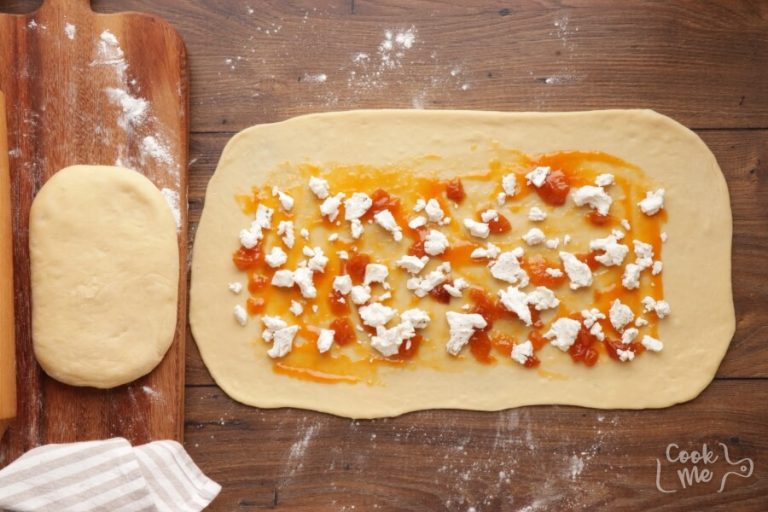 Step 10 - Herbed Goat Cheese and Apricot Babka